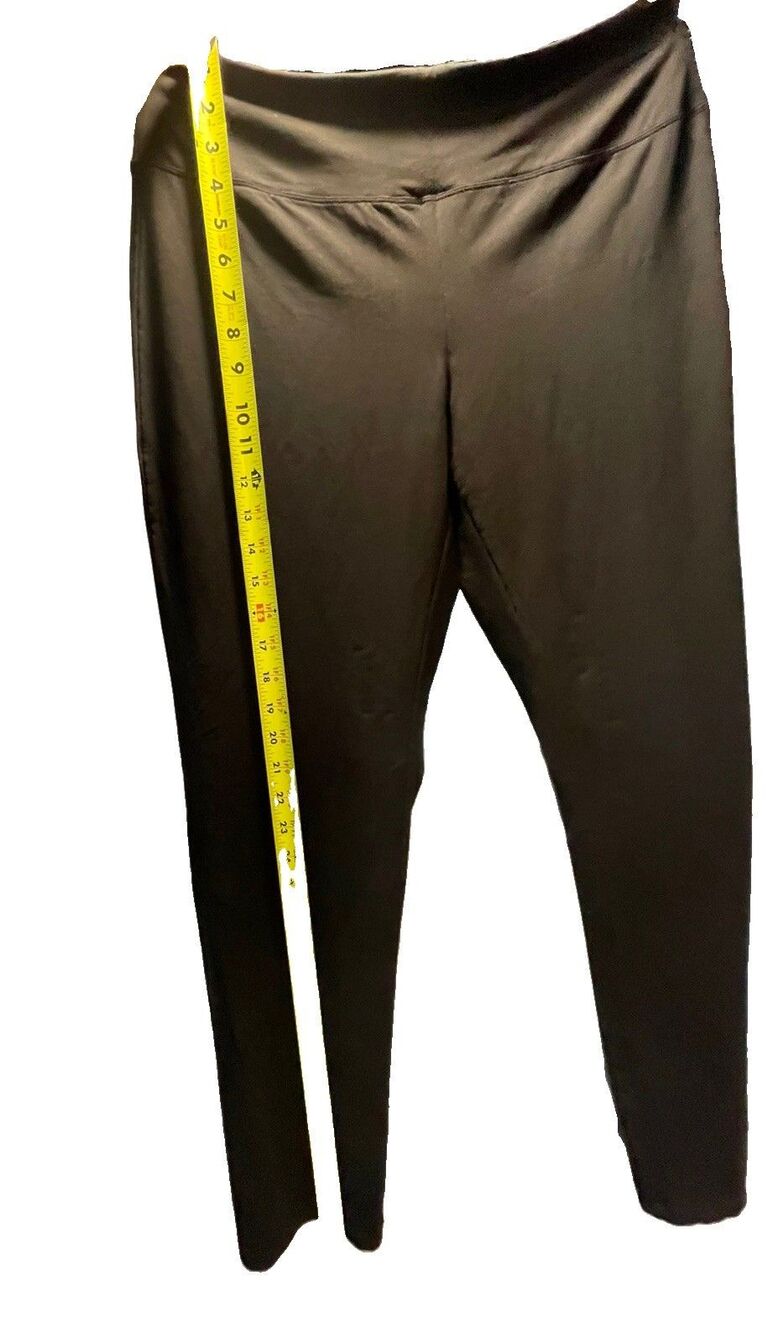 J. Jill Wearever Petite M Black Pants Smooth-Fit Barely Boot Cut NWOT Beautiful - Picture 4 of 16